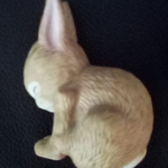 Vintage Woodland Surprises Rabbit Jacqueline B. Smith 1984 Franklin Figurine - Picture 7 of 12